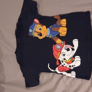 Navy 4T Paw Patrol shirt